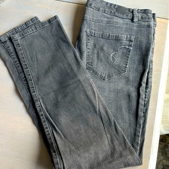Bandolino Blu Gray Jeans - Size 12 - Picture 2 of 11